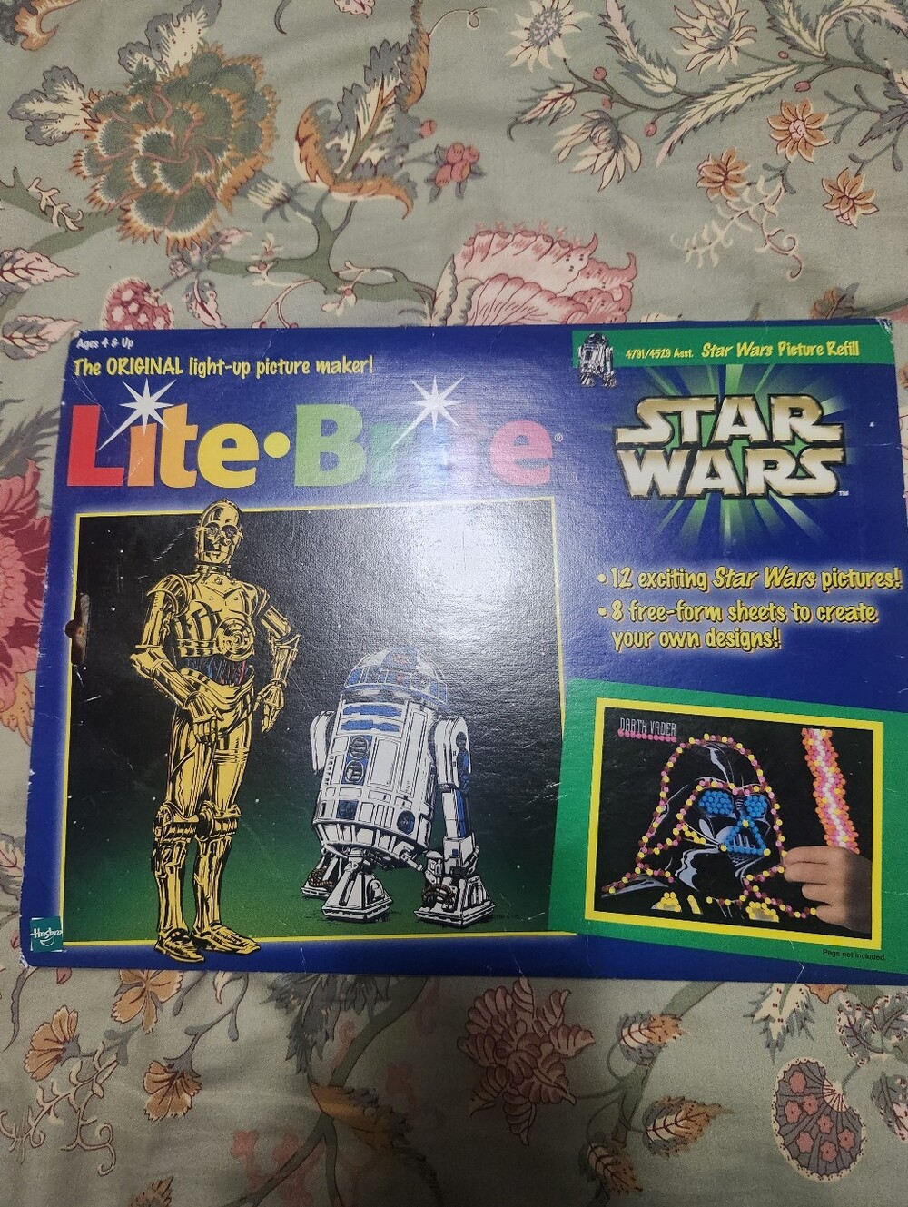 Lite-Brite Star Wars Picture Refill Sheets Vintage 1998